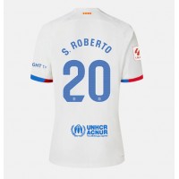 Camisa de time de futebol Barcelona Sergi Roberto #20 Replicas 2º Equipamento Feminina 2023-24 Manga Curta